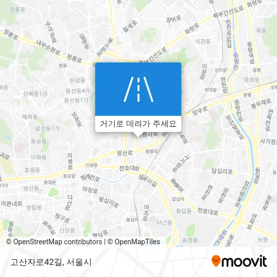 고산자로42길 지도