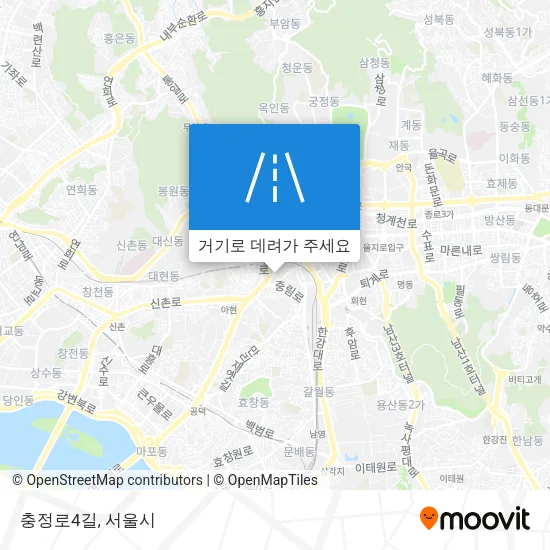 충정로4길 지도