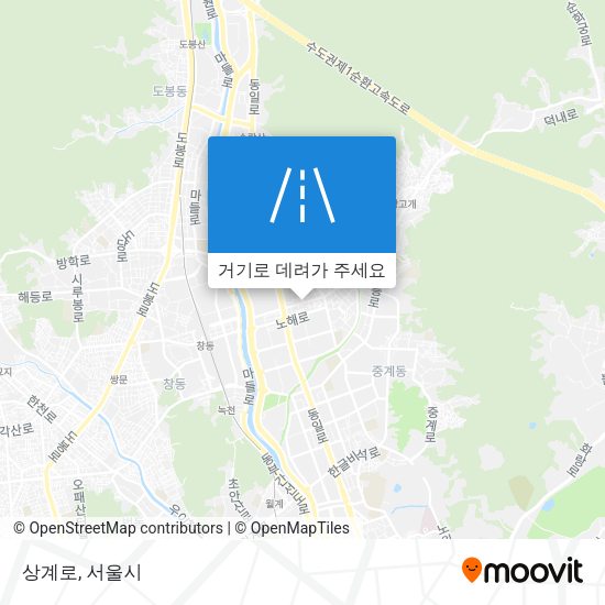 상계로 지도