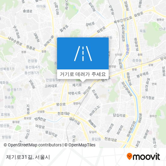 제기로31길 지도