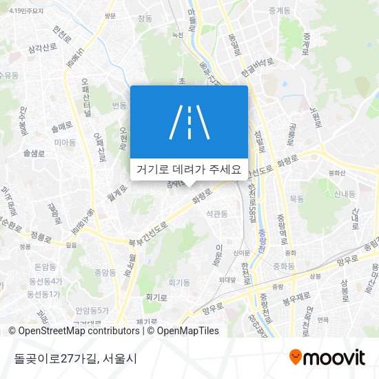 돌곶이로27가길 지도
