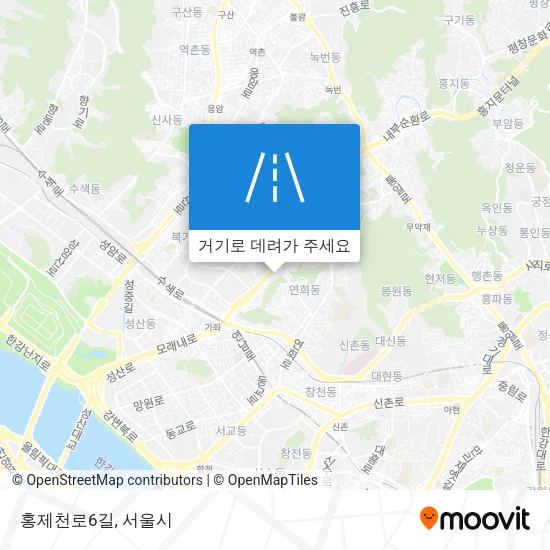 홍제천로6길 지도