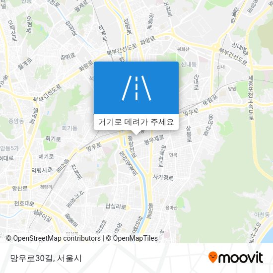 망우로30길 지도