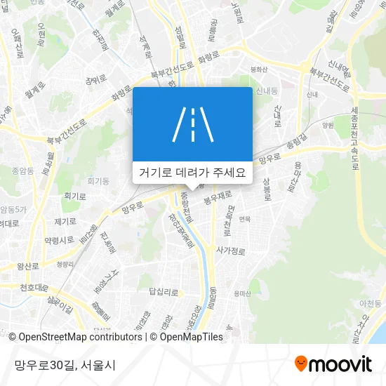 망우로30길 지도