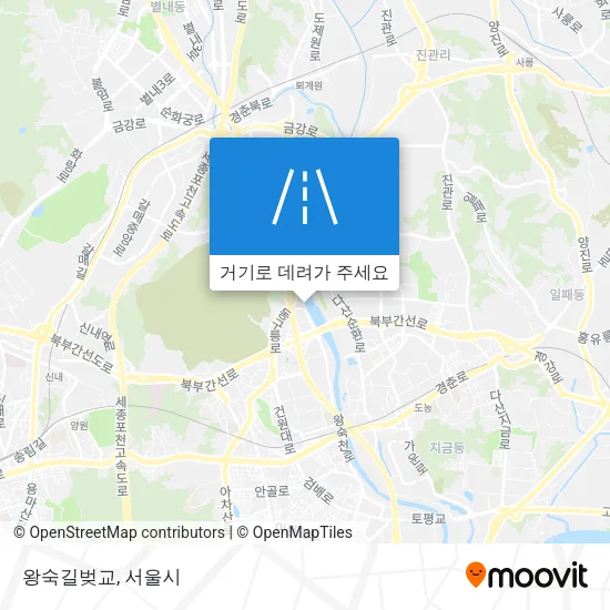 왕숙길벚교 지도