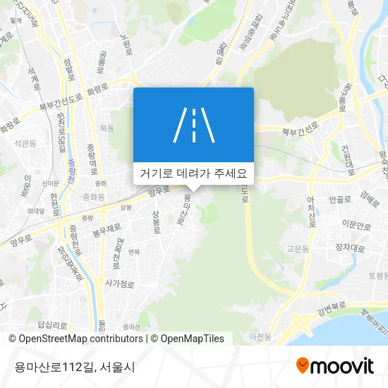 용마산로112길 지도