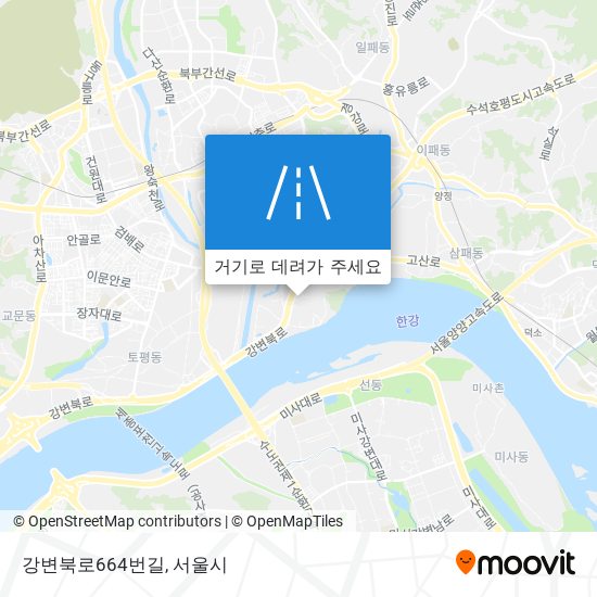 강변북로664번길 지도