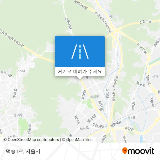 덕송1로 지도