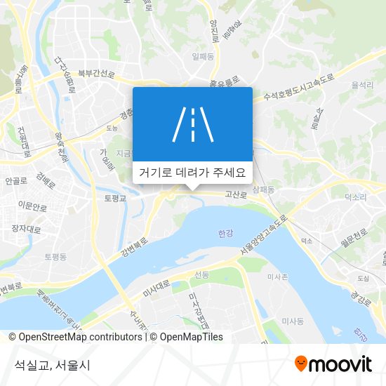 석실교 지도