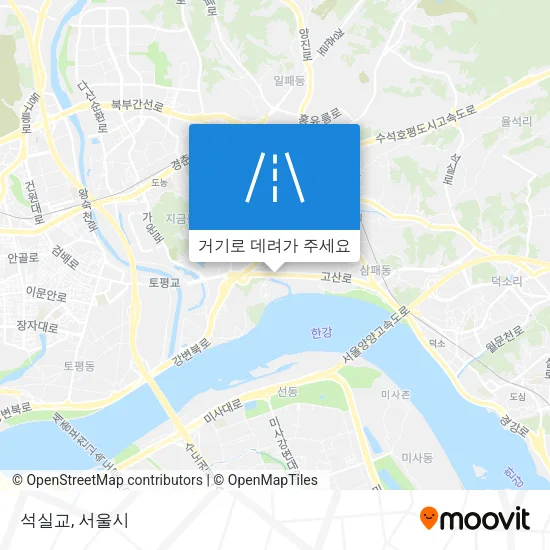 석실교 지도