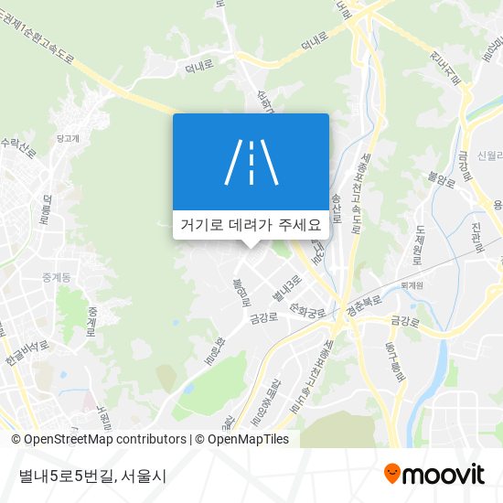 별내5로5번길 지도