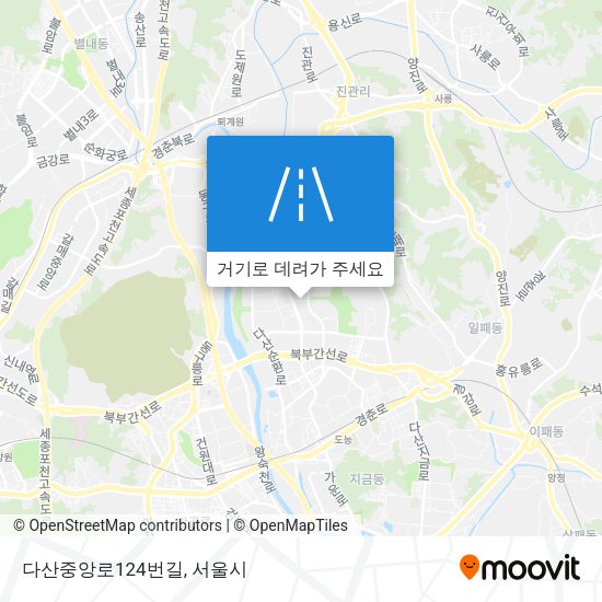 다산중앙로124번길 지도