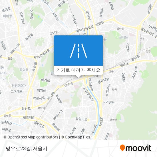 망우로23길 지도