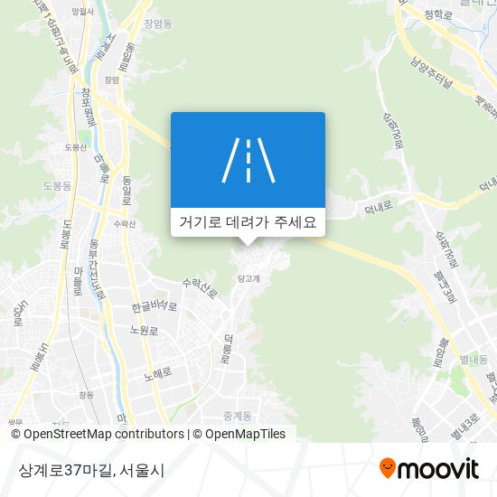 상계로37마길 지도