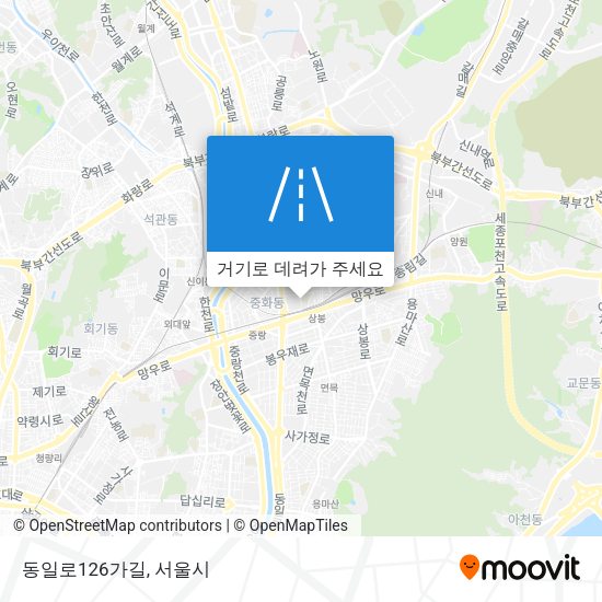 동일로126가길 지도