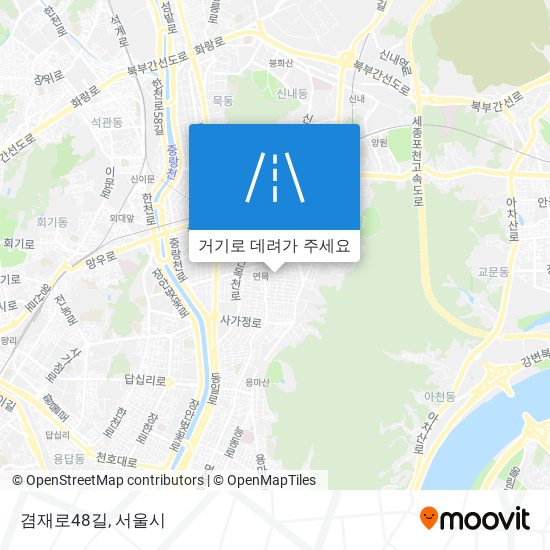 겸재로48길 지도