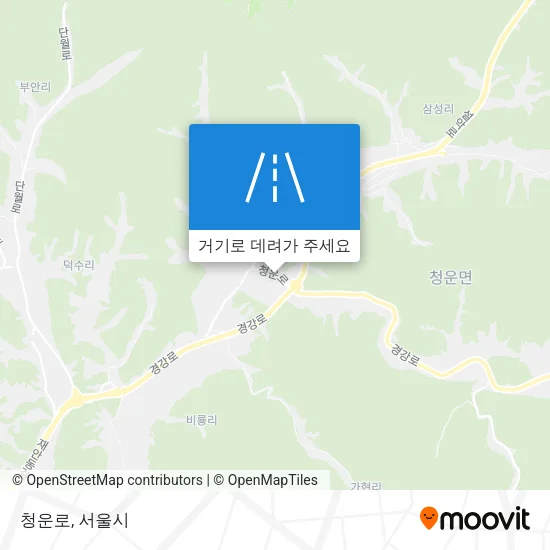 청운로 지도