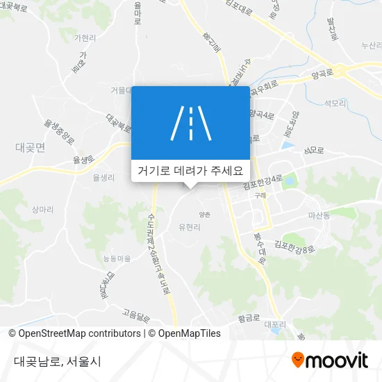 대곶남로 지도