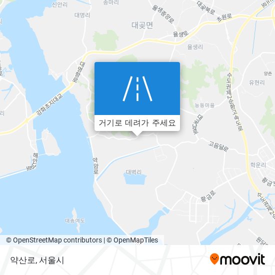 약산로 지도