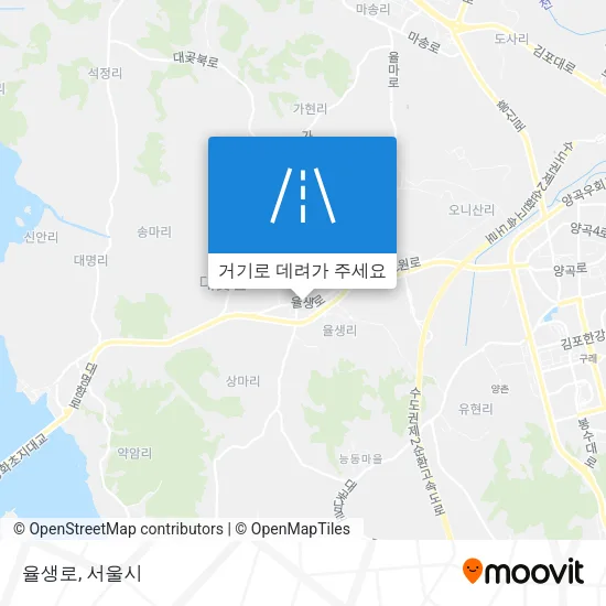 율생로 지도