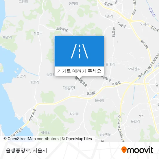 율생중앙로 지도