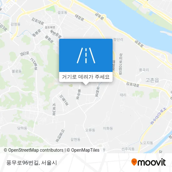 풍무로96번길 지도
