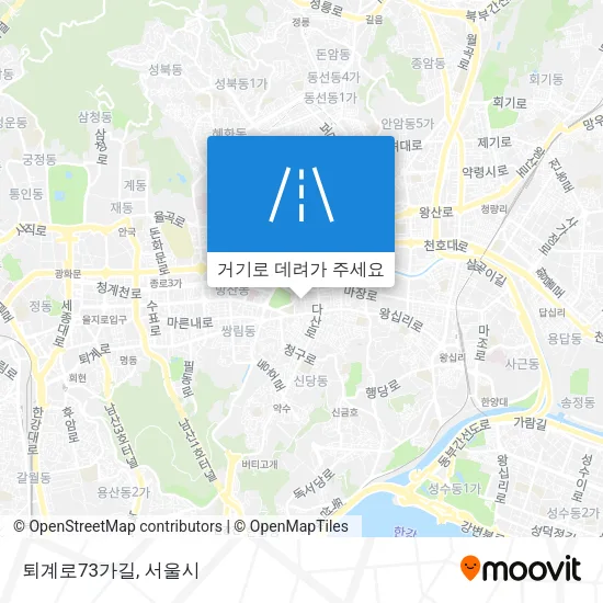 퇴계로73가길 지도
