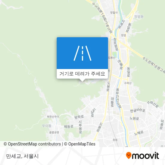만세교 지도