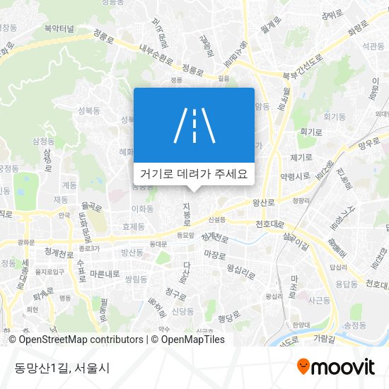 동망산1길 지도
