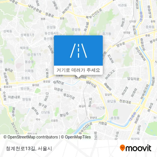 청계천로13길 지도