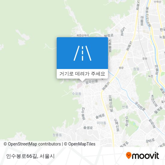 인수봉로66길 지도