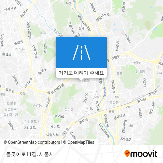 돌곶이로11길 지도