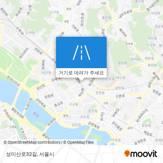 성미산로32길 지도