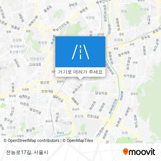 전농로17길 지도