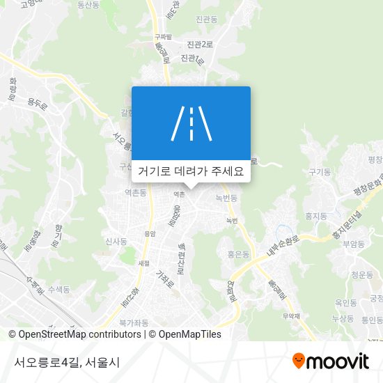 서오릉로4길 지도
