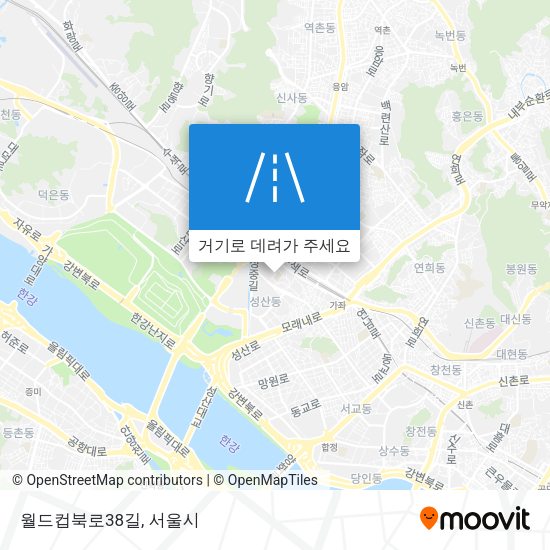 월드컵북로38길 지도