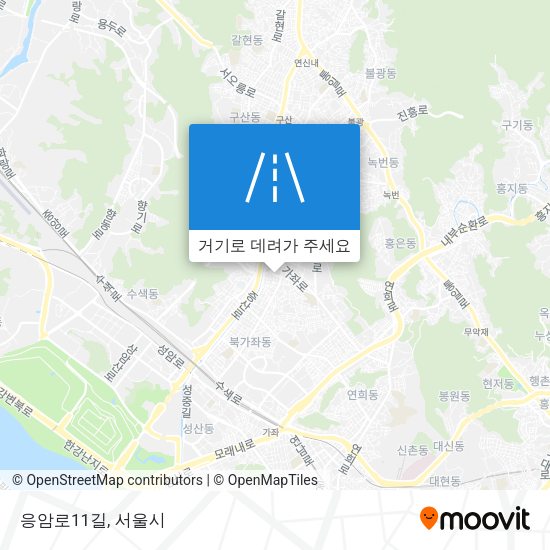 응암로11길 지도
