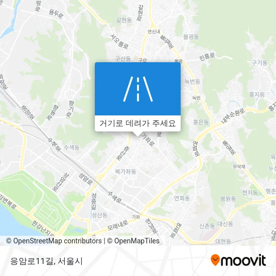 응암로11길 지도