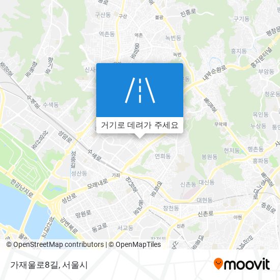 가재울로8길 지도