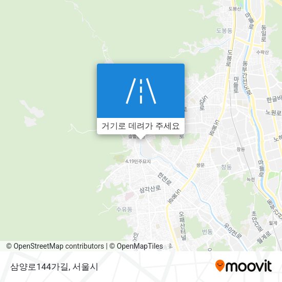 삼양로144가길 지도