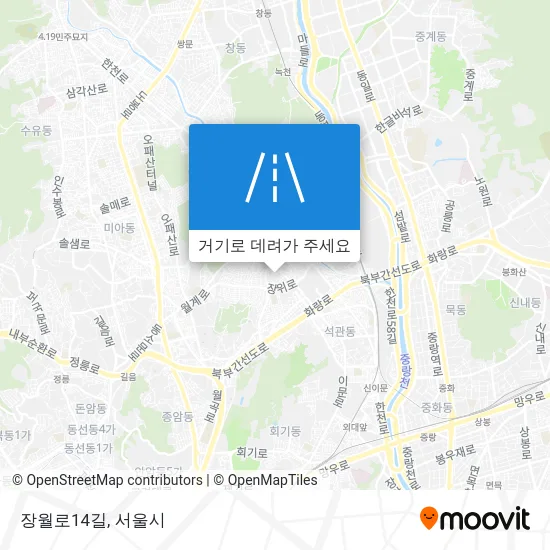 장월로14길 지도