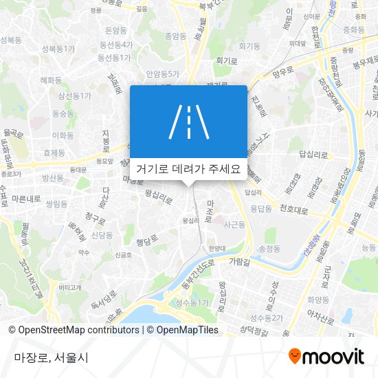 마장로 지도