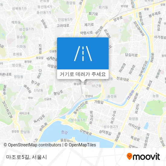 마조로5길 지도