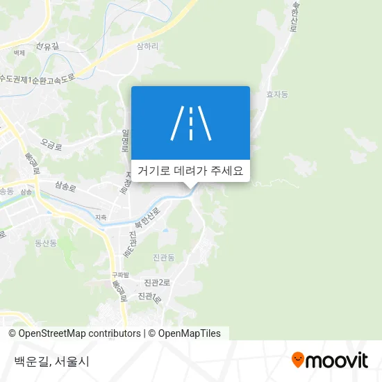 백운길 지도