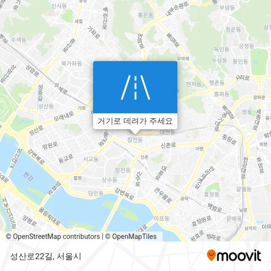 성산로22길 지도