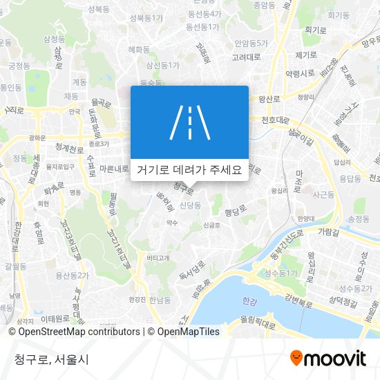 청구로 지도