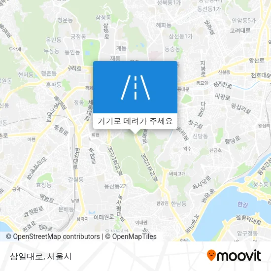 삼일대로 지도