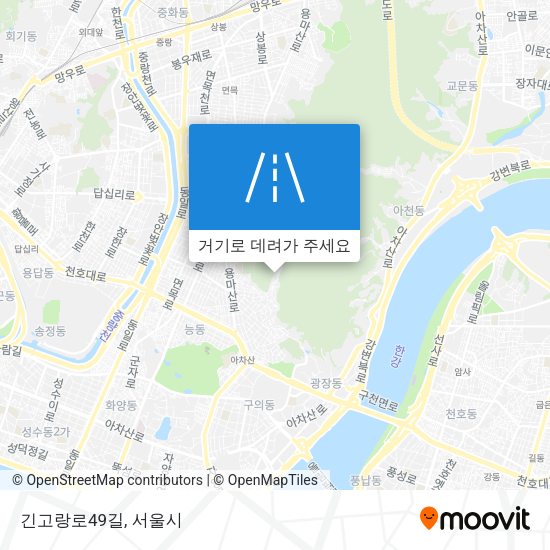 긴고랑로49길 지도