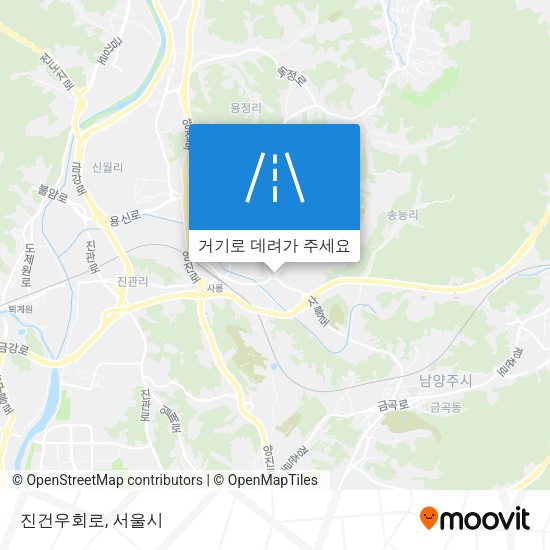 진건우회로 지도