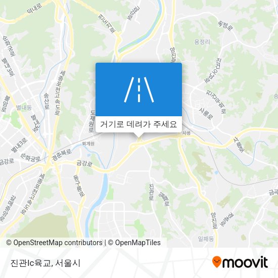 진관Ic육교 지도